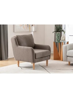 Vivense Merlin Berjer, Naturel, Recycled, Gri Bej