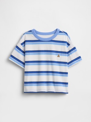Gap Erkek Bebek Mavi Boxy T-Shirt