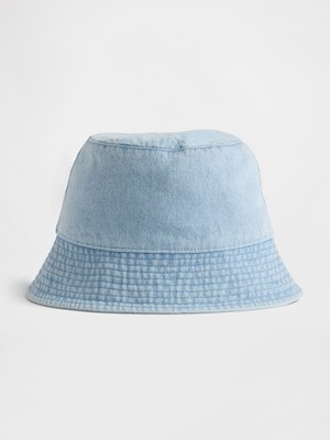 Gap Erkek Açık Mavi Denim Bucket Şapka