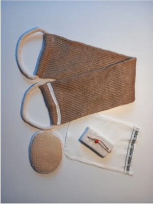 TeknoKapsül Doğal Keten Kese Seti 4'lü