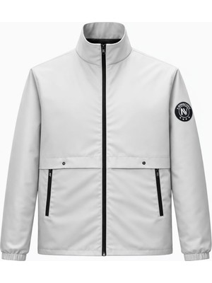 Erkek Ceket Regular Fit Dik Yaka Fermuarlı Modern Stil Mevsimlik Mont