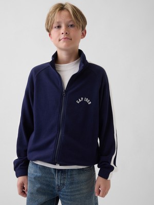 Gap Erkek Çocuk Lacivert Vintagesoft 1969 Logo Spor Ceket