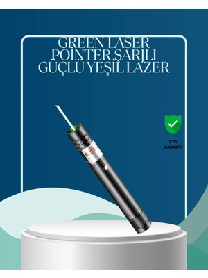 Serac Collection Profesyonel Kullanım Için 5000MW Yeşil Lazer Işaretleyici - SA002G-6EREN0