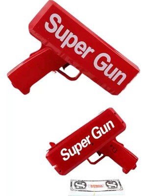 Sbusshop Kırmızı Çocuklara Özel Para Fırlatma Makinesi Para Saçma Tabancası - SB001M-48VQG7