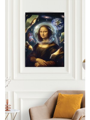 Giftcrea Mona Lisa Pop Art Poster - Modern Sanat Serisi Version2