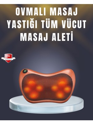 My Best Store Çok Fonksiyonlu Boyun Bel Sırt Masaj Yastığı Araç Içi Uyumlu - MY002R-7ARAY3