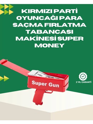 Yaman Market Elektrikli Money Gun Oyuncak Parti Tabancası - KB002H-6HI9O4