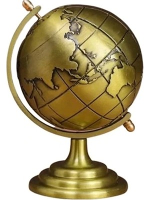 Sahra Globe Metal Dünya Obje Masaüstü Dk-58 Hediyelik
