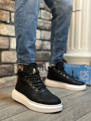 Baybonza BA0151 Içi Kürklü Bağcıklı Erkek Tarz Spor Bot