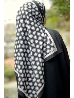 Mimelif Puantiye Desenli Ipeksi Şal 70X200 cm