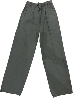 Phuti Italyan Keten Boru Paça Pantolon