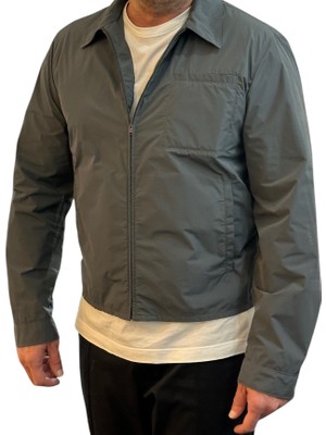 Prada Sport Erkek Füme Klasik Yakalı Ince Yazlık Mevsimlik Mont