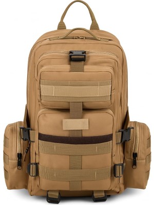 Delixa 42 Lt Kamp Çantası,molle Sistemli, Suya Dayanıklı, Çok Gözlü, , Kamp, Avcılık, Günlük Kullanım, Erke