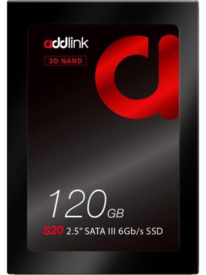 addlink 120GB 2.5” SATA III 6Gb/s SSD Ahşap Malzemeli 12 cm Boyutunda Yüksek Performans AD120GBS20S3S