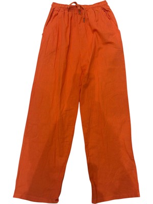 Phuti Italyan Keten Boru Paça Pantolon