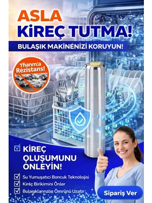 Uydee Bulaşık Makinesi Manyetik Kireç Önleyici Kireç Çözücü Aparat 1 adet Çok Kullanışlı