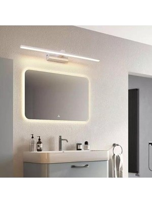 Avize Berrak Modern Tasarım Beyaz Renk Gün Işığı Ledli Banyo - Mutfak - Salon LED Duvar Aplik