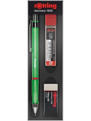 Visuclick Min Silgi 3'lü Okul Seti- 0.7 mm Yeşil