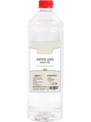 Magnet Şeffaf, Kandil Yağı, Iç Mekan, 1 Litre, Gaz Lambası Yağı