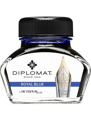 Kraliyet Mavisi Ahtapot Mürekkep Şişesi 30 ml