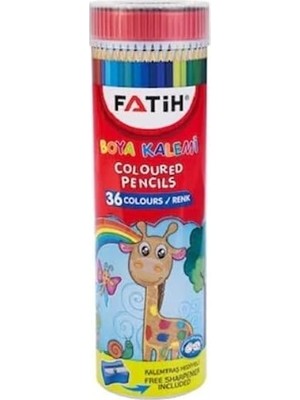 FA33190KB36RTB Tüpte Tam Boy Renkli Kalemler, 36 Renk
