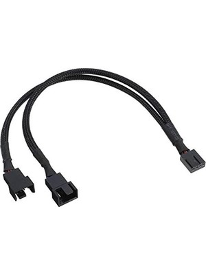 5025 Fan Çoklayıcı Y Pwm 4 Pin Splitter Çoklayıcı Switch Kablosu