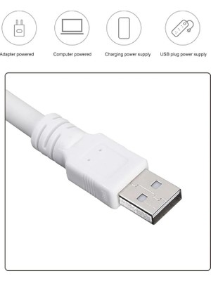 Kontrol 3 Renk Işık Modlu Akrobat USB LED Kitap Okuma Işığı, USB Gece Işığı Lambası, 20 Led, Sesle Kontrol Masası Işığı, Ses Komutları Açıklamada Mevcuttur