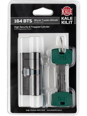 Kale 164 Bts Bilyalı Tuzaklı Silindir Emniyet Kartlı
