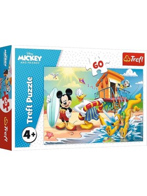 17359 Mickey ve Arkadaşları Için Ilginç Bir Gün Disney Mickey Mouse ve Arkadaşları 4 Yaş ve Üzeri Çocuklar Için 60 Parça Yapboz