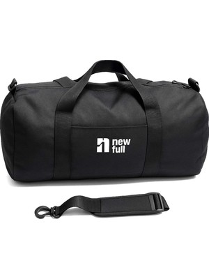 ve Seyahat Çantası, Su Geçirmez, Ayakkabı Bölmeli, Siyah, Orta Boy