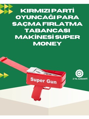 Uravas Store Elektrikli Money Gun Oyuncak Parti Tabancası