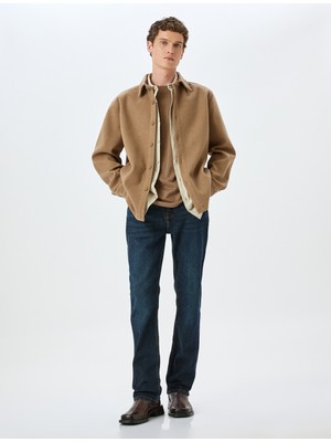 Koton Straight Fit Kot Pantolon - Mark Jean
