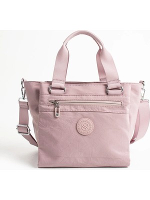 Sanmorris Paraşüt Kumaş Çok Bölmeli Omuz ve El Çantası