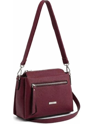 Ayarlanabilir Askılı Fermuar Detaylı Günlük Kadın El Çantası