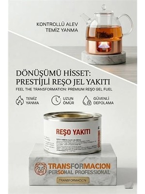 Calperia Reşo Jel Yakıtı 200G - Dumansız Yedek Osmanlı Ocağı Jeli  423338