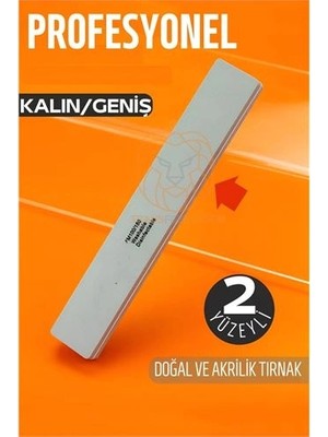 Calperia Geniş Kalın Tırnak Törpüsü 100/180 Grid Profesyonel 721173