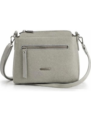 Ayarlanabilir Askılı Fermuar Detaylı Günlük Kadın El Çantası