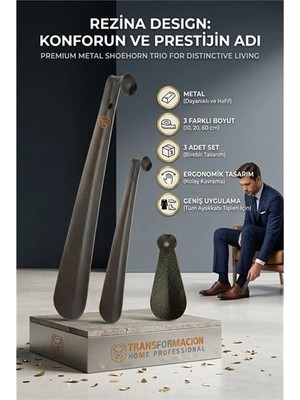 Calperia 3 Boy Metal Çekecek Seti Rezina Design 719376