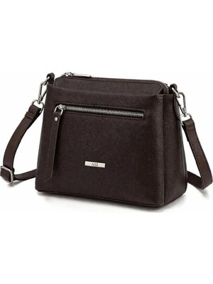 Ayarlanabilir Askılı Fermuar Detaylı Günlük Kadın El Çantası