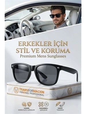 Calperia Erkek Güneş Gözlüğü - Şık ve Ergonomik Uv Korumalı Gözlük 721799