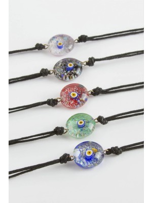 Uluora Nazar Murano Cam Bileklik