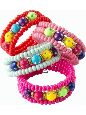 Uluora Taşlı Helezon Boncuk Çocuk Bileklik