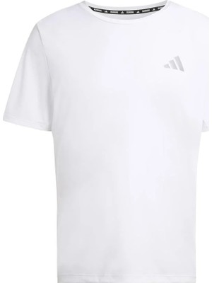 Adidas Erkek  Beyaz  T-Shirt Run Ess Tee M KB5960