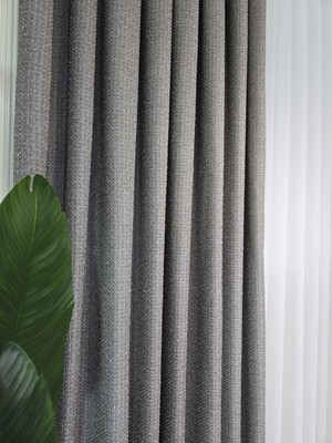İkrar Perde Kırçıllı Kahverengi Spor Fon Perde A Pile 1x3 Sık Pile(Metre FIYATI:1007TL)
