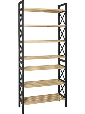 Calperia Çok Amaçlı 8 Katlı Ayakkabılık, Modern Tasarım, Kolay Kurulum