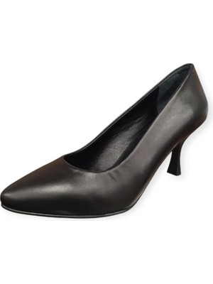 Venüs 26460118Y Ince Topuk Stiletto Deri Kadın Ayakkabı