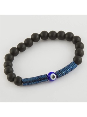 Uluora Onix-Hematit Doğaltaş Bileklik