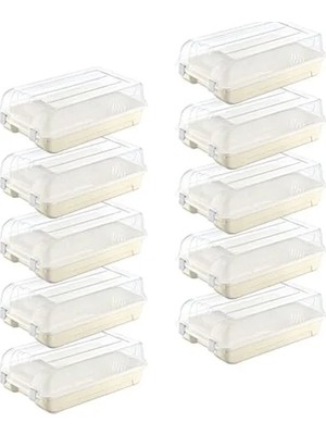 Calperia Kadın Ayakkabı Kutusu, 10'lu Set, Pratik ve Fonksiyonel