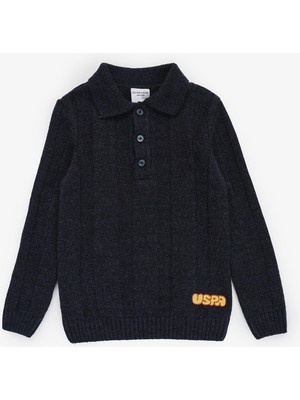 U.s. Polo Assn. Erkek Çocuk Lacivert Kazak /triko 50315640-VR033