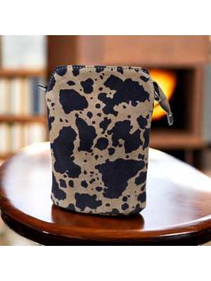 Valentina Victoria Hakiki Deri  3 Bölmeli Yumuşak Telefonluk Çanta